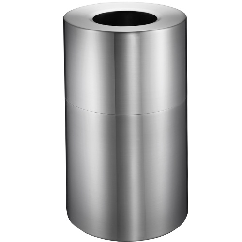 פח אלומיניום עגול ללובי גדול 100 ליטר פתח עליון