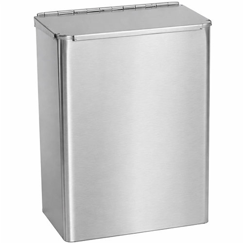 פח אשפה היגייני מנירוסטה 7 ליטר