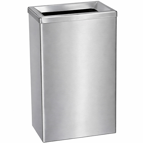 פח מלבני מנירוסטה 45 ליטר לתלייה