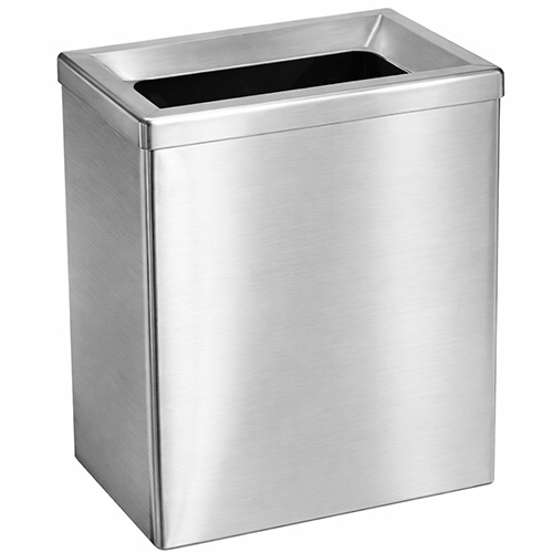 פח נירוסטה מלבני נתלה 35 ליטר