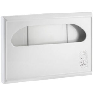 מתקן פלסטיק לנייר כיסוי אסלה קיפול חצי לבן דגם 528