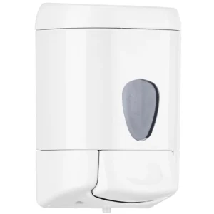 מתקן לסבון נוזלי עם חלון 550 מ"ל לבן דגם 775