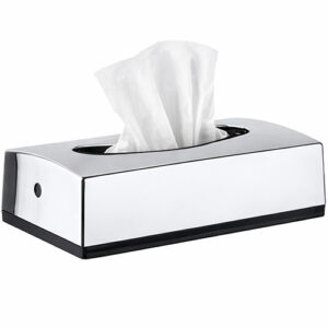 מתקן פלסטיק לממחטות אף כסוף דגם 508