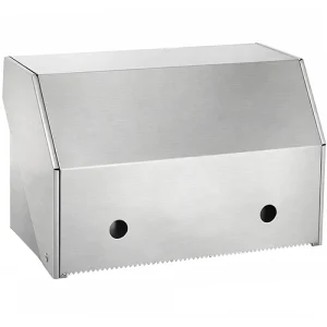 מתקן נירוסטה למגבות נייר בגליל