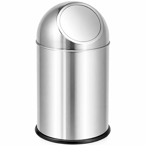 פח פוש מנירוסטה 10 ליטר