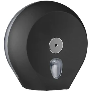 מתקן נייר טואלט ג'מבו מפלסטיק שחור דגם 756