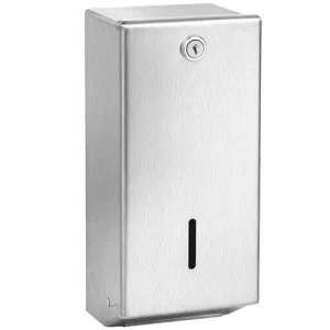 מתקן לנייר טואלט חתוך צץ-רץ מנירוסטה