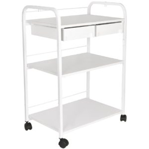 עגלת שירות 3 מדפים 2 מגירות