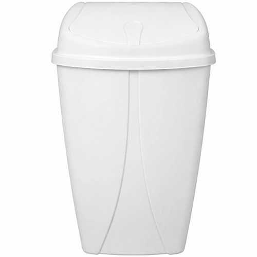 פח שובך מפלסטיק 10 ליטר בצבע לבן