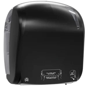 מתקן מגבת נייר No-Touch שחור דגם Skin884