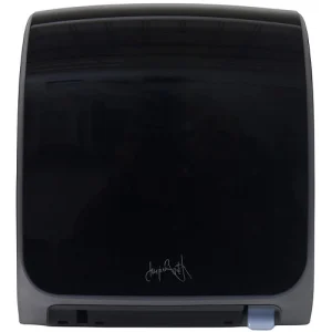 מתקן מיני למגבת נייר נו-טאץ' שחור דגם Tommy ES