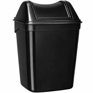 פח היגייני עם מכסה נדנדה 8 ליטר דגם 579 שחור