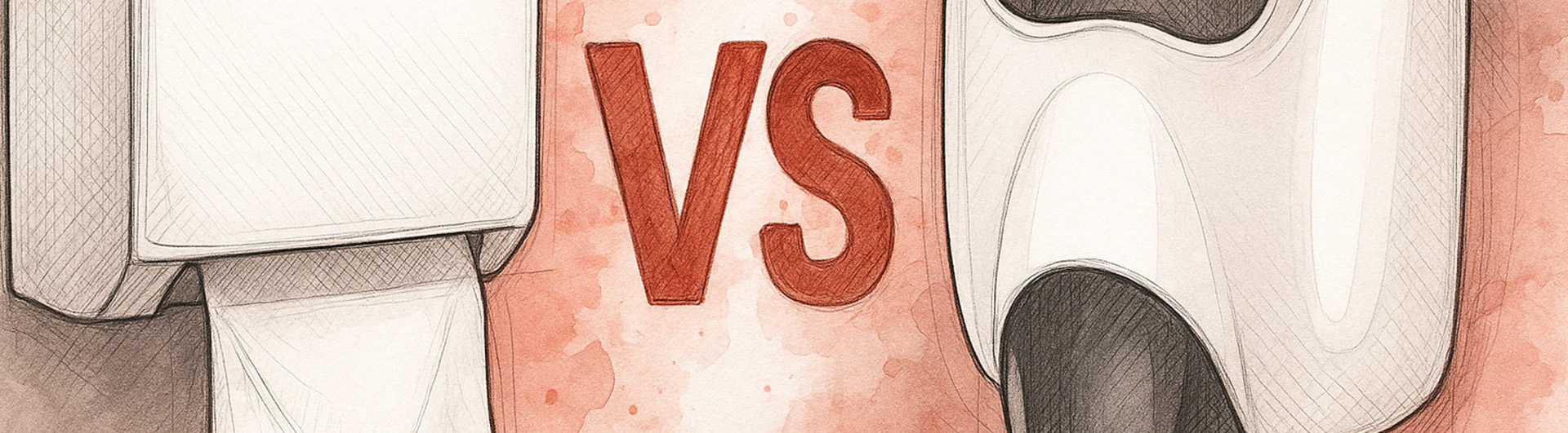 תמונת אווירה מאמר מגבות נייר מול מייבשי ידיים