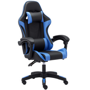 כיסא גיימינג שחור כחול