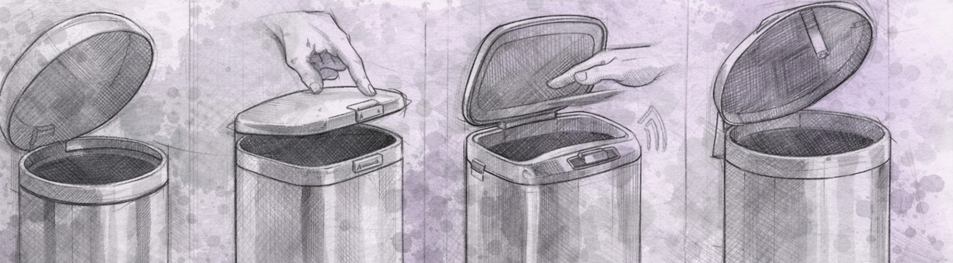 תמונת אווירה מאמר סוגי מכסים לפחי אשפה