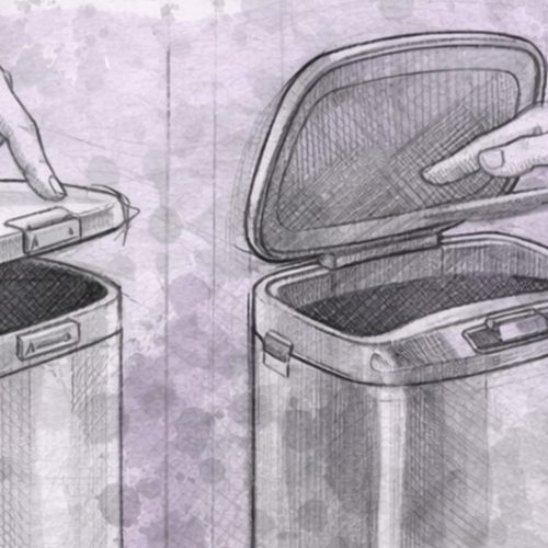 תמונת אווירה מאמר סוגי מכסים לפחי אשפה